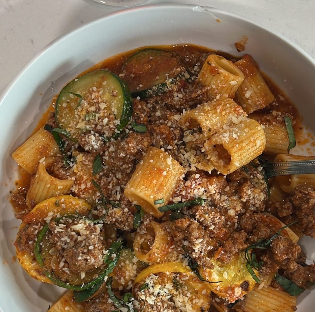 Spicy Rigatoni Pasta