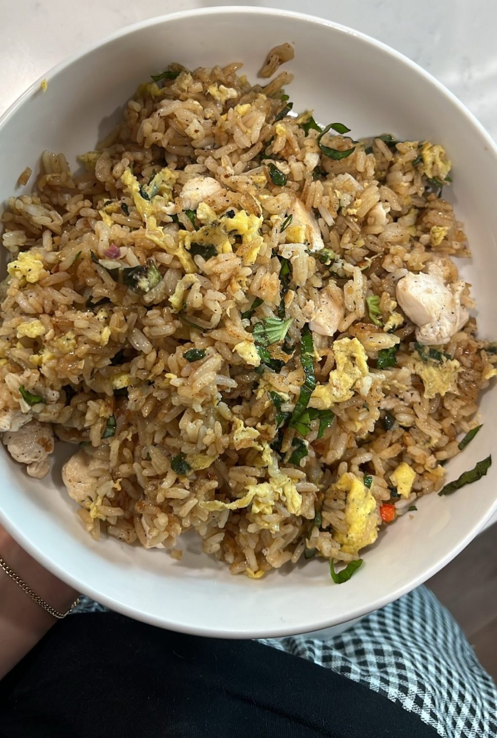 Basil Chicken Fried&nbsp;Rice